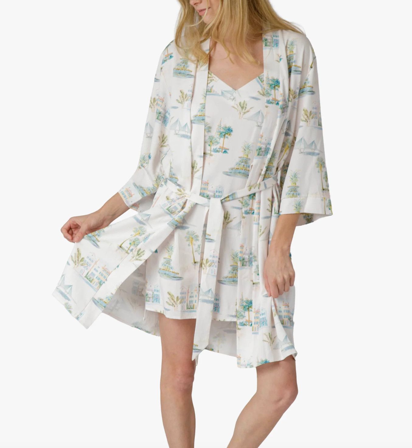 Charleston Watercolor Robe
