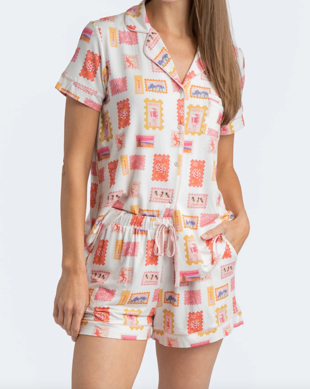 TN Stamps Short PJ Set 