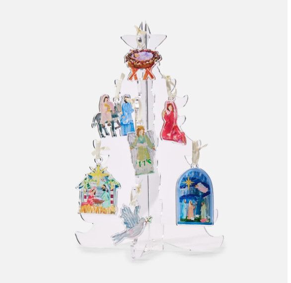 Lauren Dunn Advent Story Set + Acrylic Display Tree