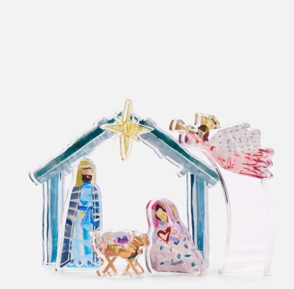 Acrylic Nativity Set Core- Small
