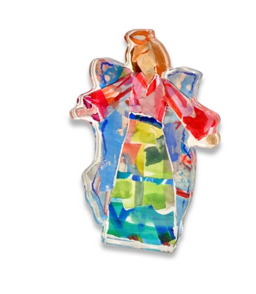 Angel of Joy Acrylic Ornament