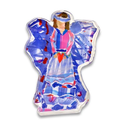 Angel of Love Acrylic Ornament