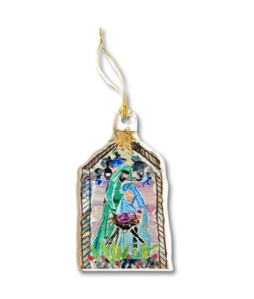 Holy Family Acrylic Ornament