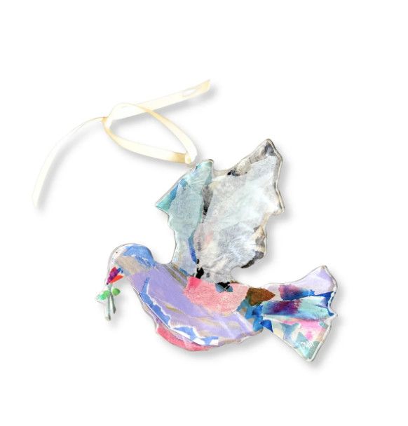 Dove of Peace Acrylic Ornament