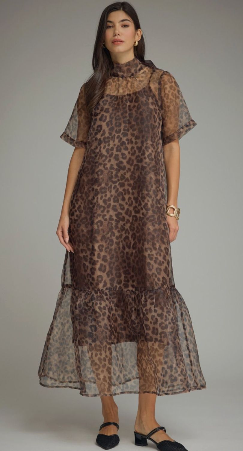 Sheer Into The Wild Dress