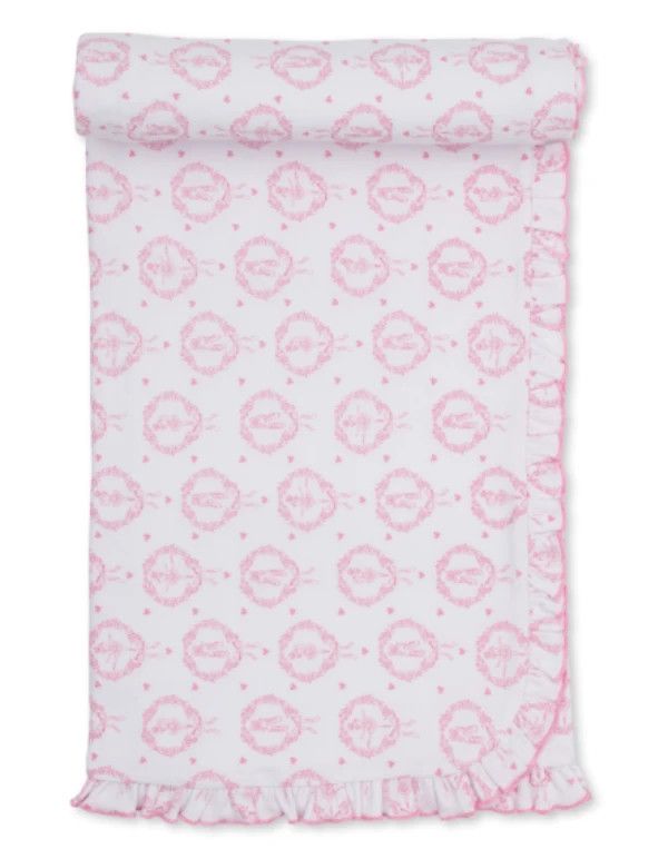 KK Petite Pirouettes Pink Blanket
