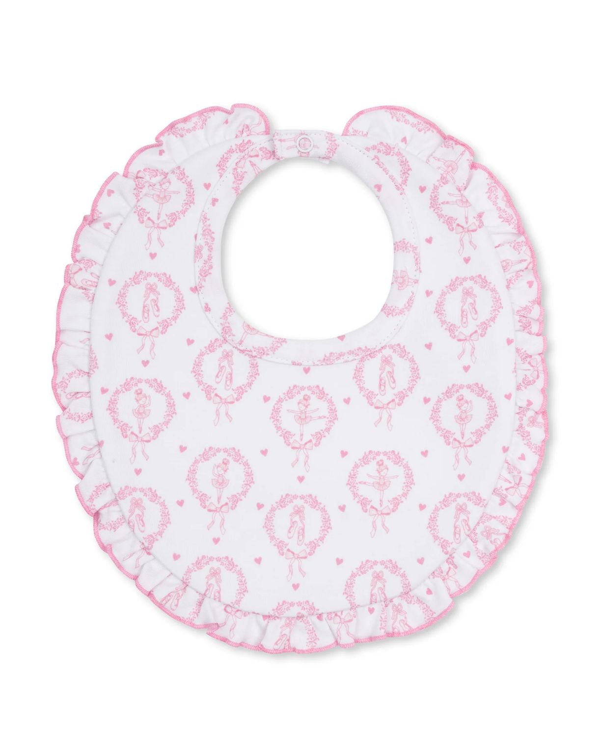 KK Petite Pirouettes Pink Bib