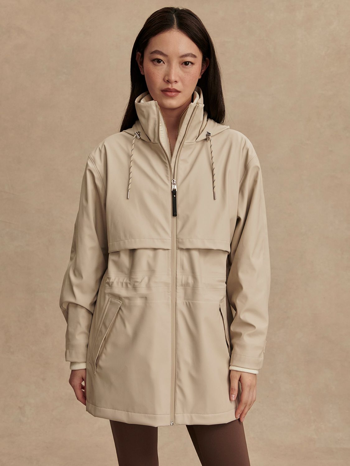 Alyssa Rain Jacket - Silver Lining