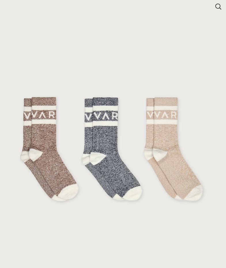 Spencer Sock 3 Pack Marl S/M