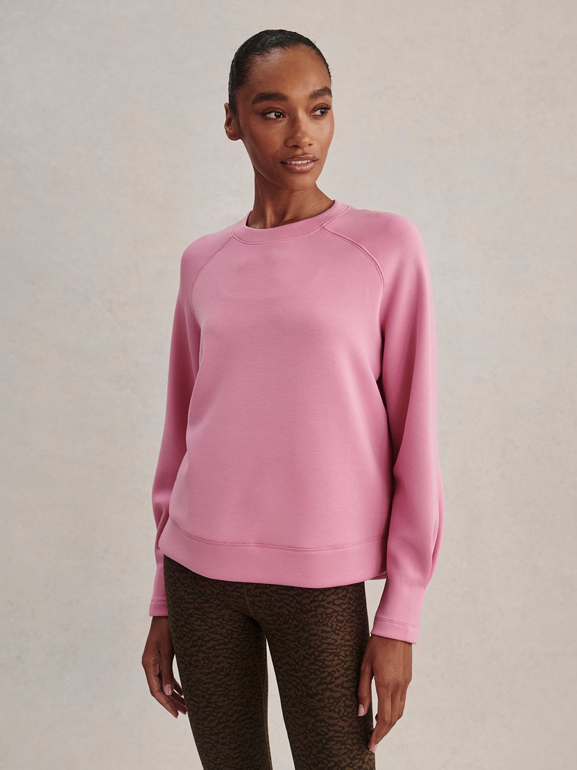 Zosia Crew Neck Sweat- Moonlite Mauve