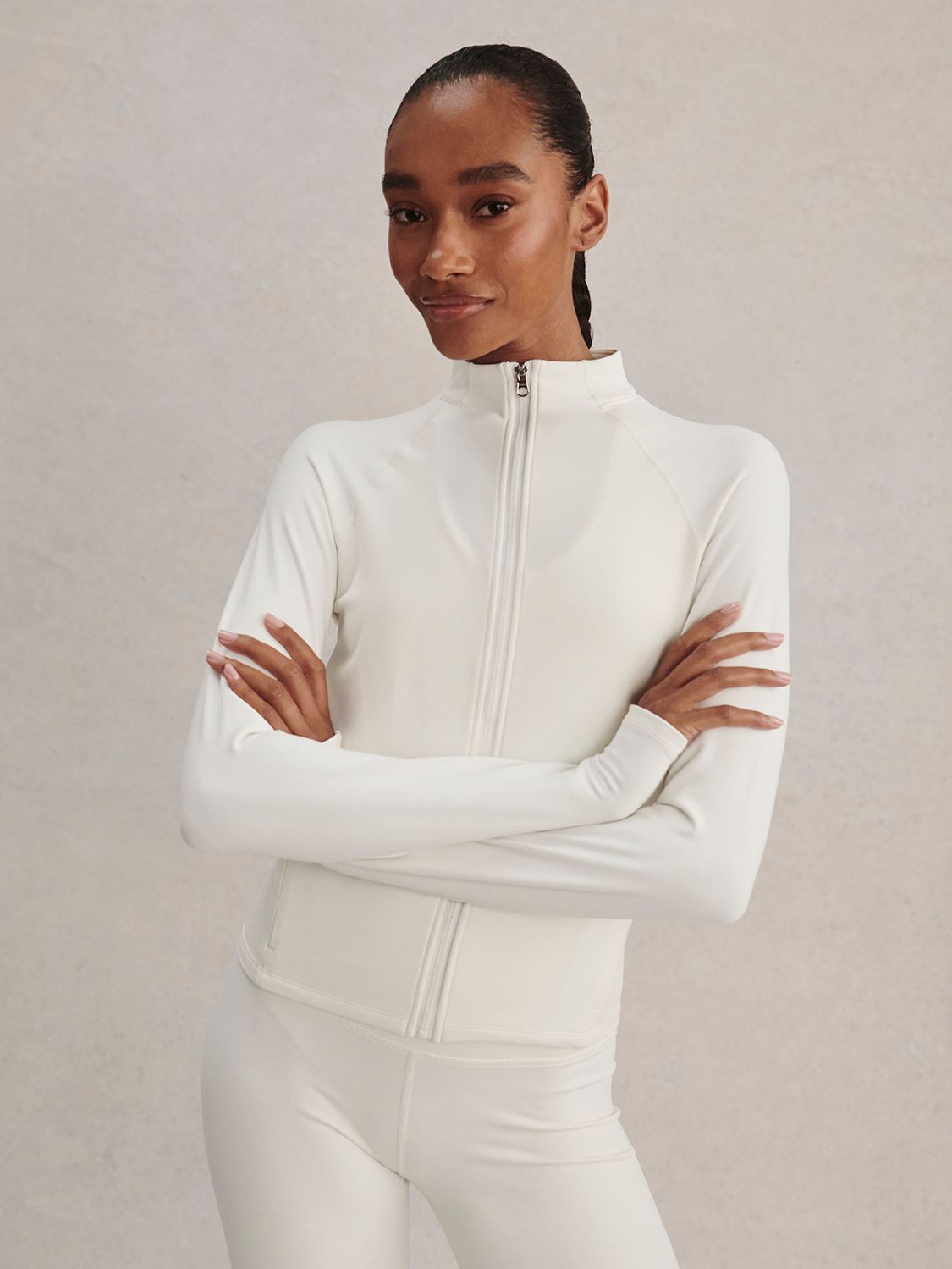 Always zip Through - White