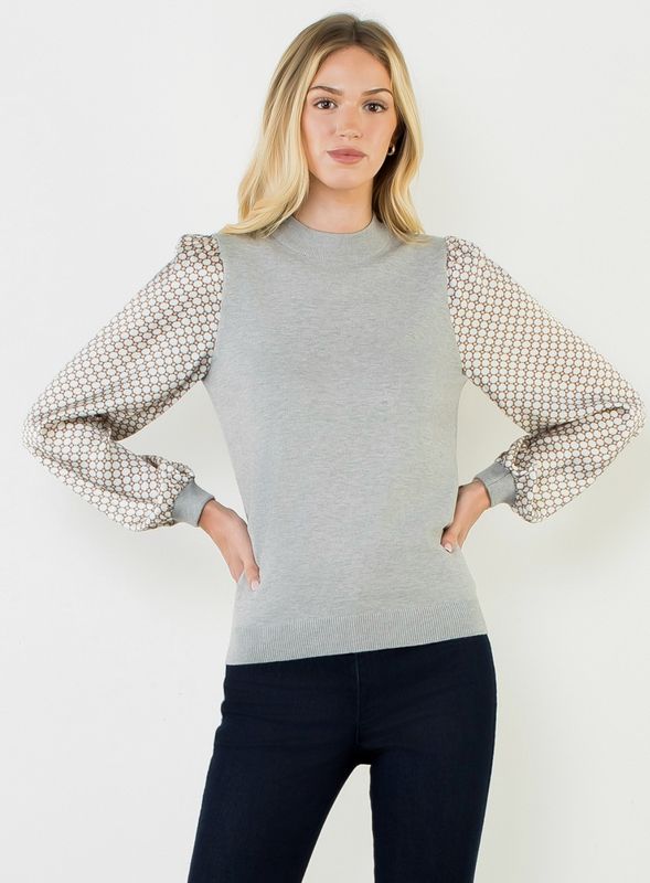 Mixed Media Sweater