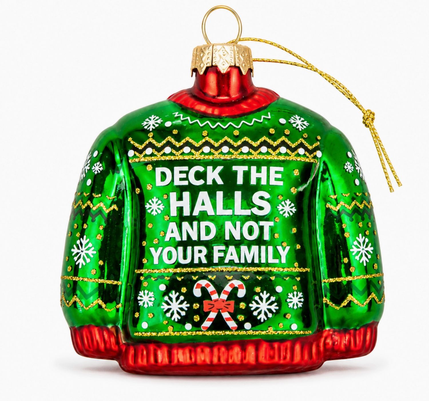 Deck the Halls, Not your Family Ornament