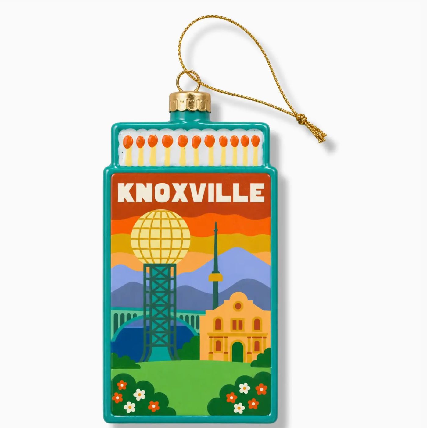 Knoxville Matchbook Ornament