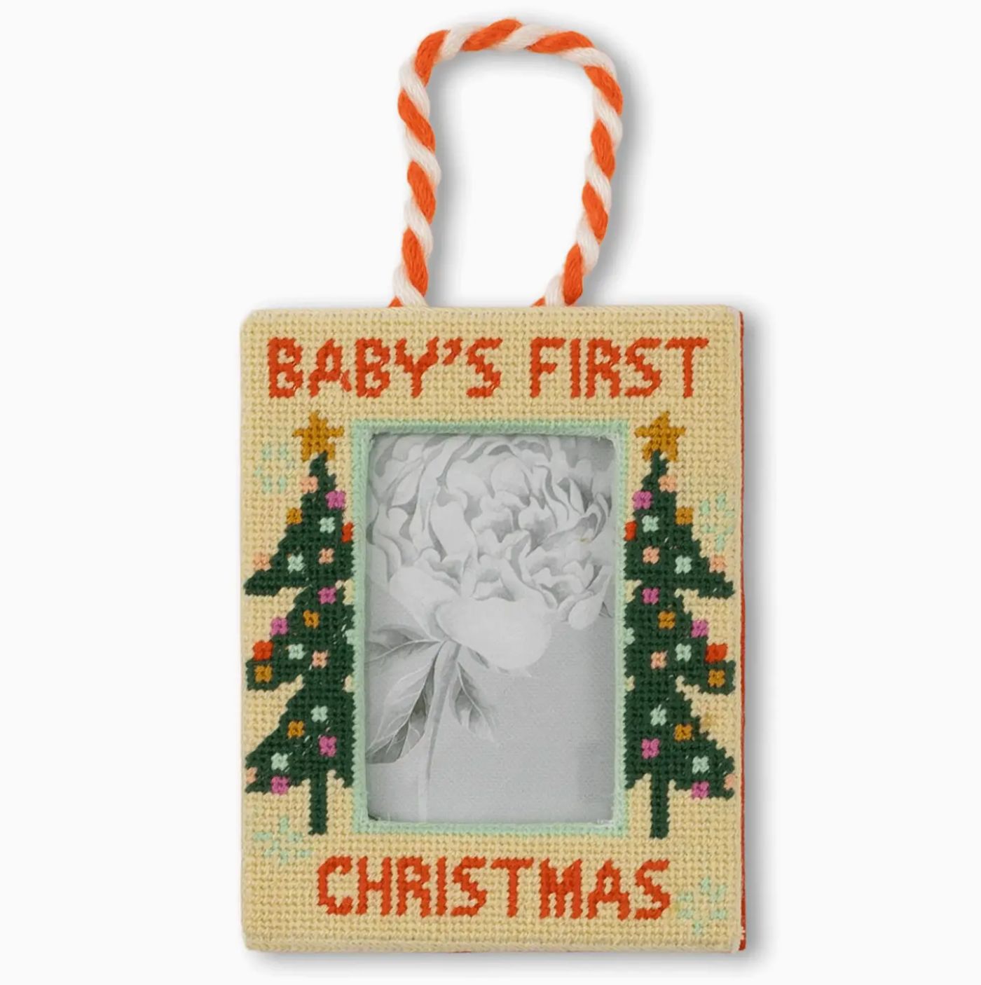 Baby's 1st Needlepoint Ornament