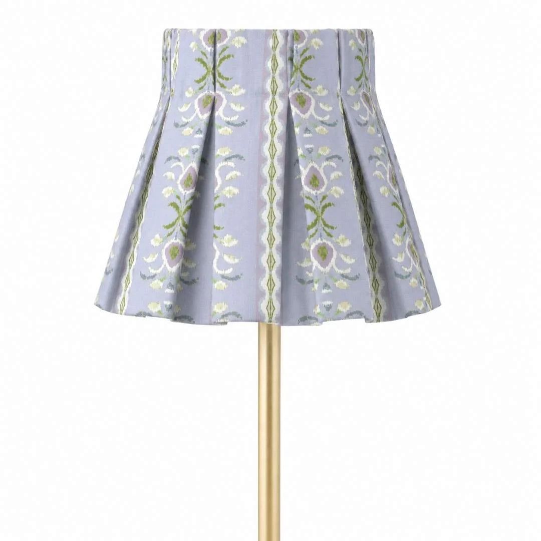 Rosemary Stripe Lavender Lampshade Cover