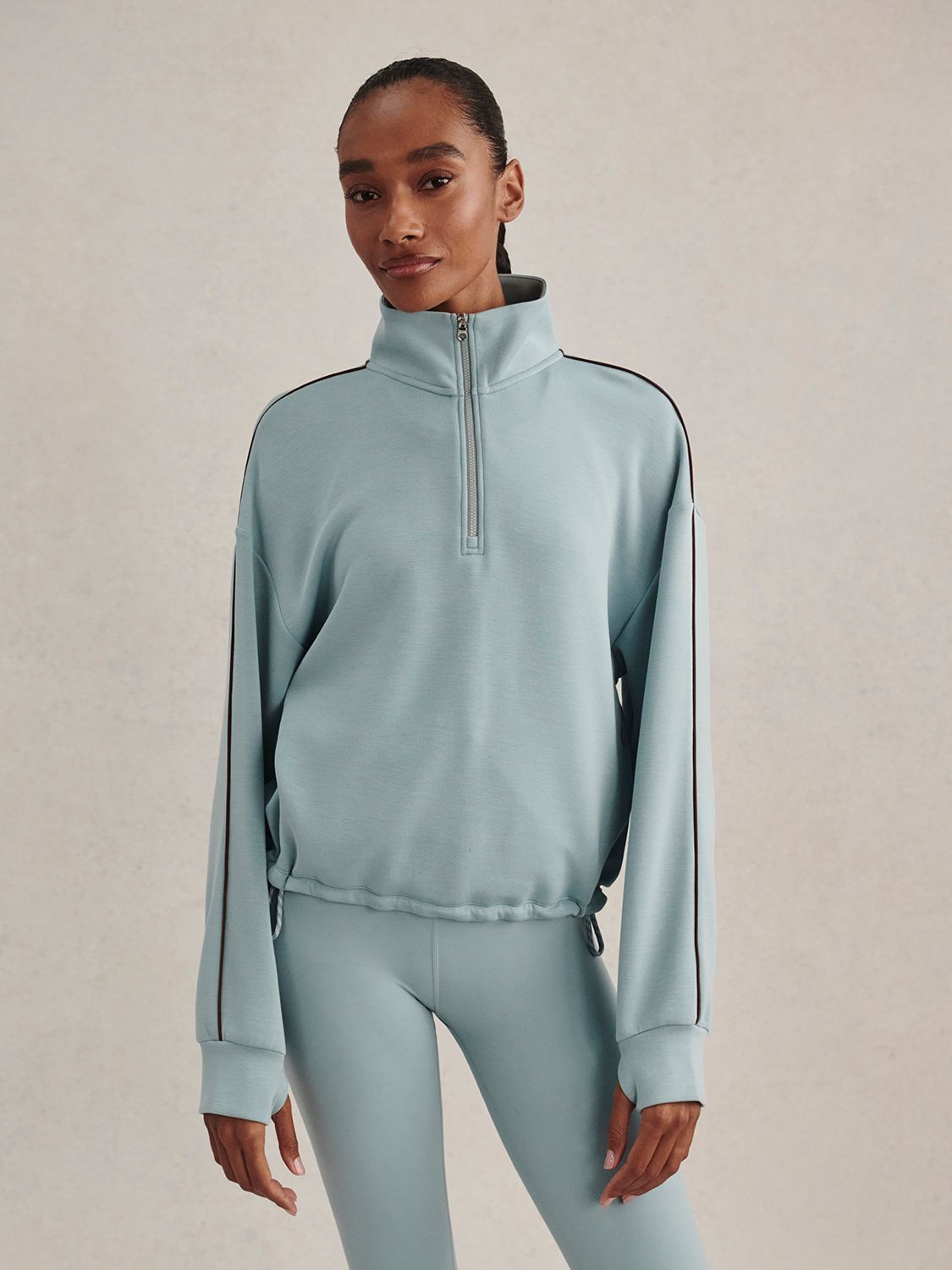 Sian Half Zipped- Tourmaline