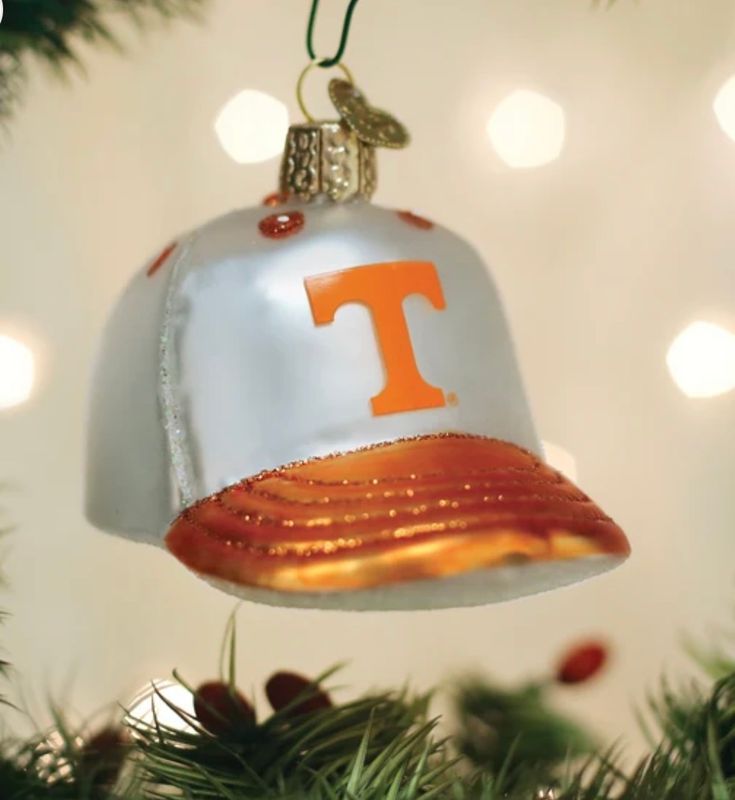 Tennessee Baseball Cap Ornament