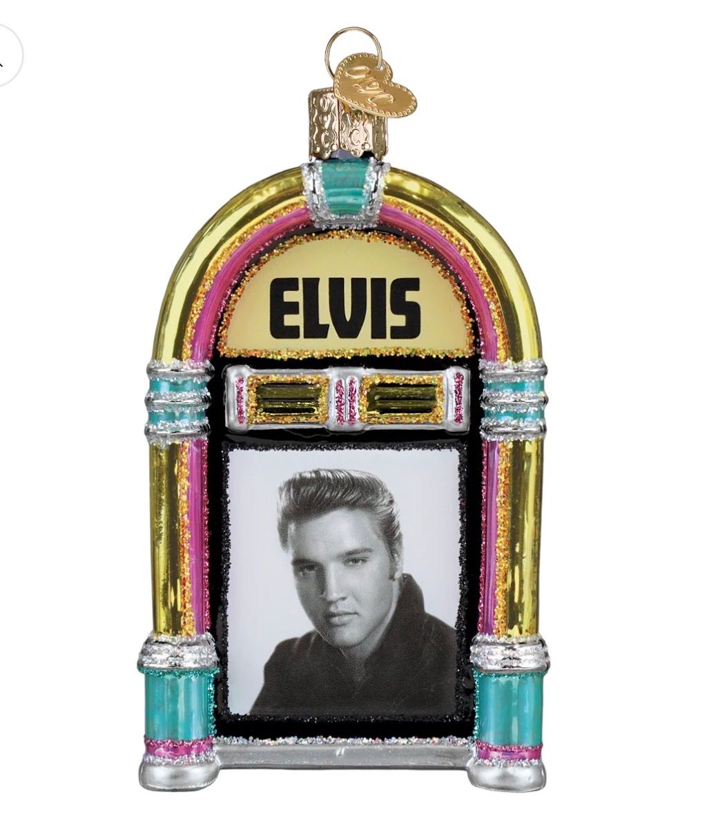 Elvis Presley Jukebox Ornament