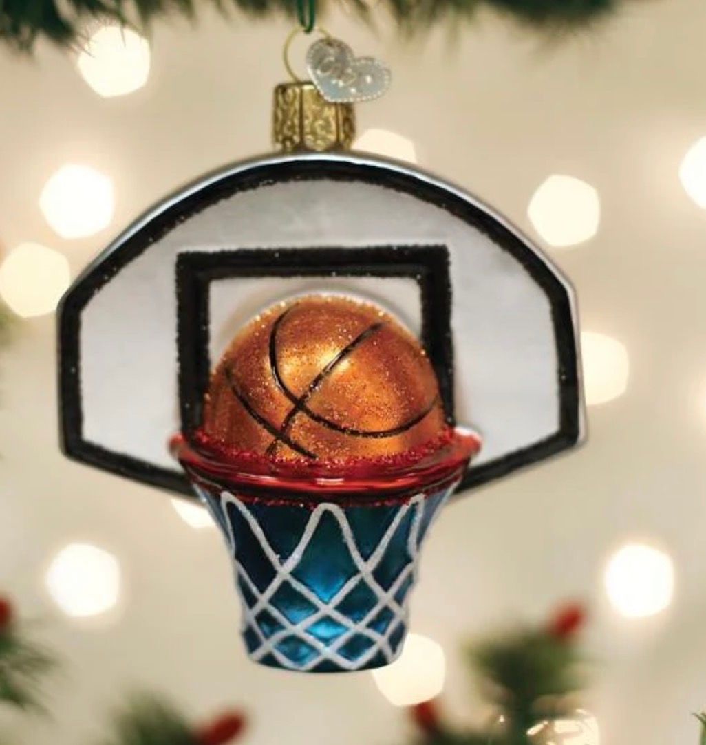 Basketball Hoop Ornament