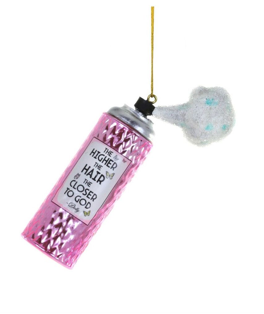 Higher the Hair Dolly Ornament