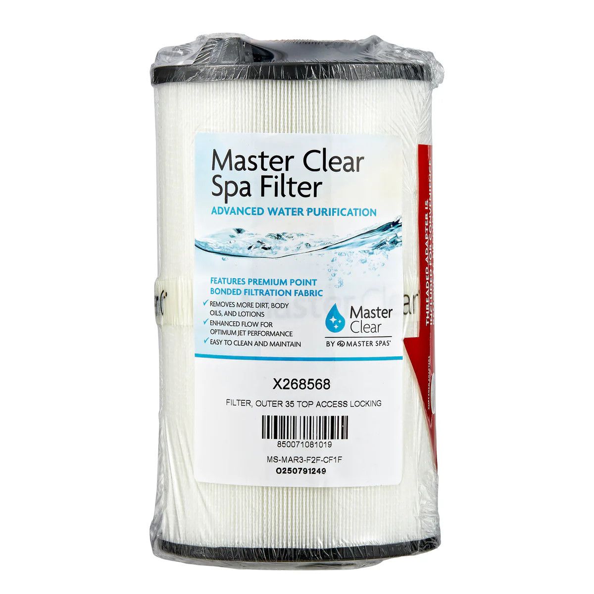 Filter 5 x 8.5 with Adaptor & Ecopur slot - Clarity Series Filter 5 x 8.5 with Adaptor & Ecopur slot - Clarity Series