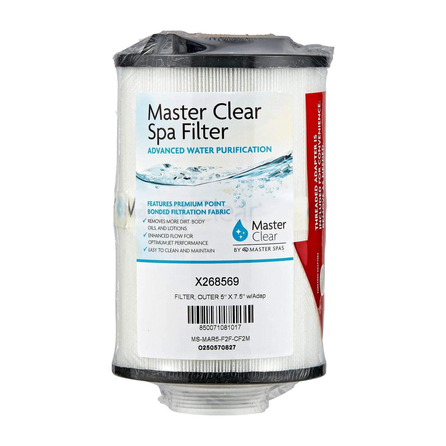 Filter 5 x 7.5 with Adaptor & Eco Pur Slot - Getaway Series Filter 5 x 7.5 with Adaptor & Eco Pur Slot - Getaway Series