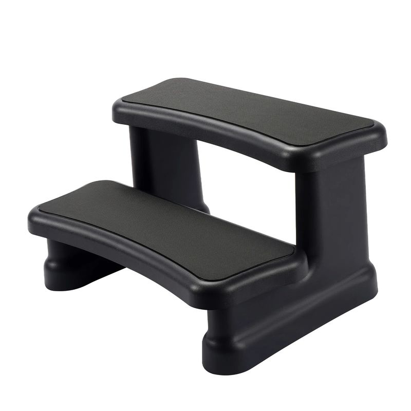 Spa Step Black with Anti Slip