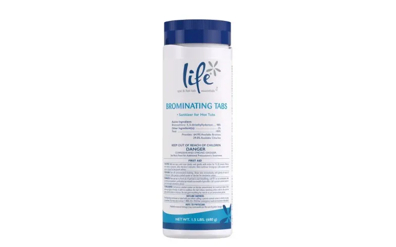 Life Brominating Tabs - 1.5 lb