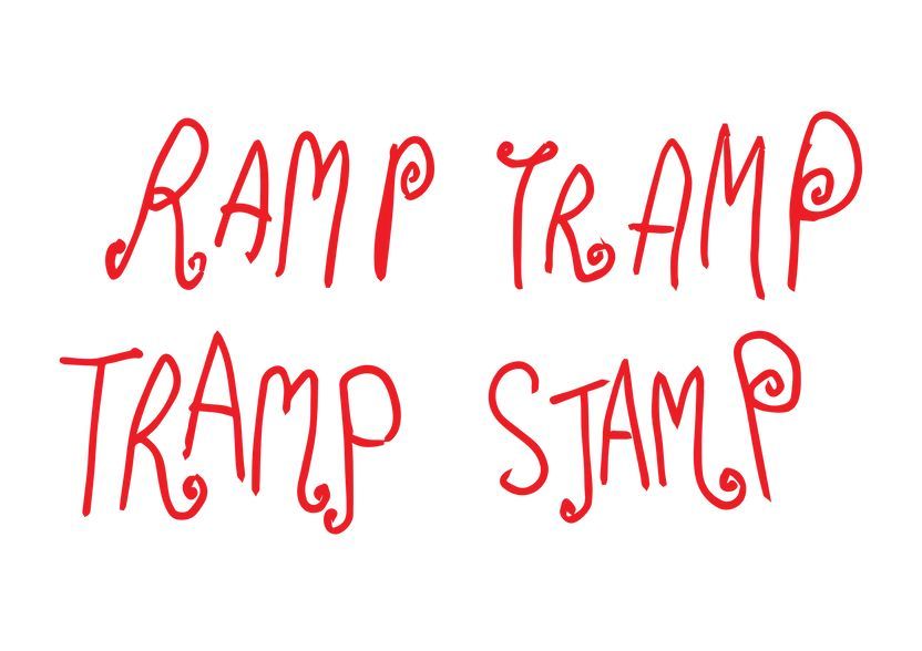 ramp tramp tramp stamp