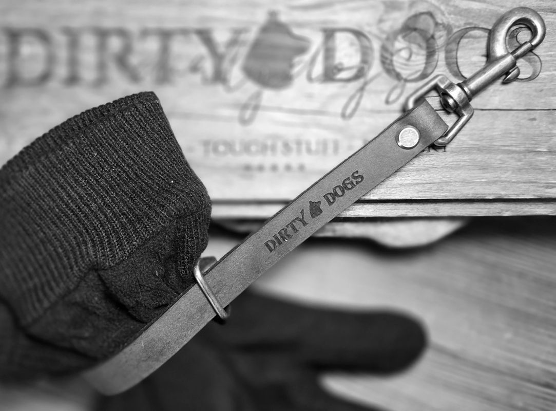 Handschuhhalter aus Fettleder