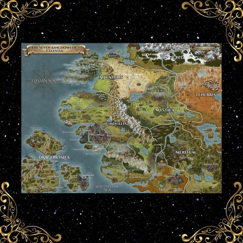Art print - map of Celestia