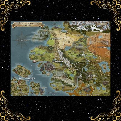 Art print - map of Celestia