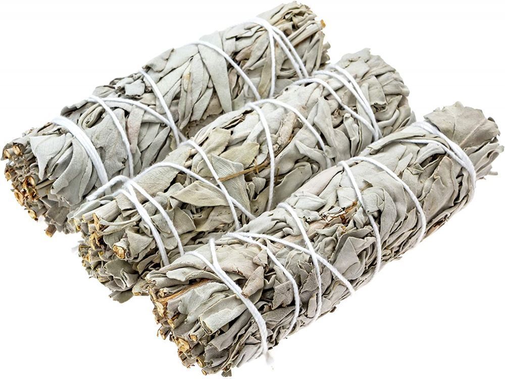 California White Sage Smudge Stick - 6&quot;
