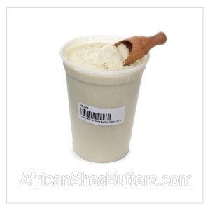 SHEA Butter White Unrefined Whipped 32 oz. Container,