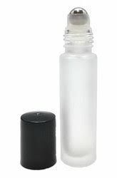 5 ml Roll on With Stainless Steel Roller Balls and Plastic Caps
