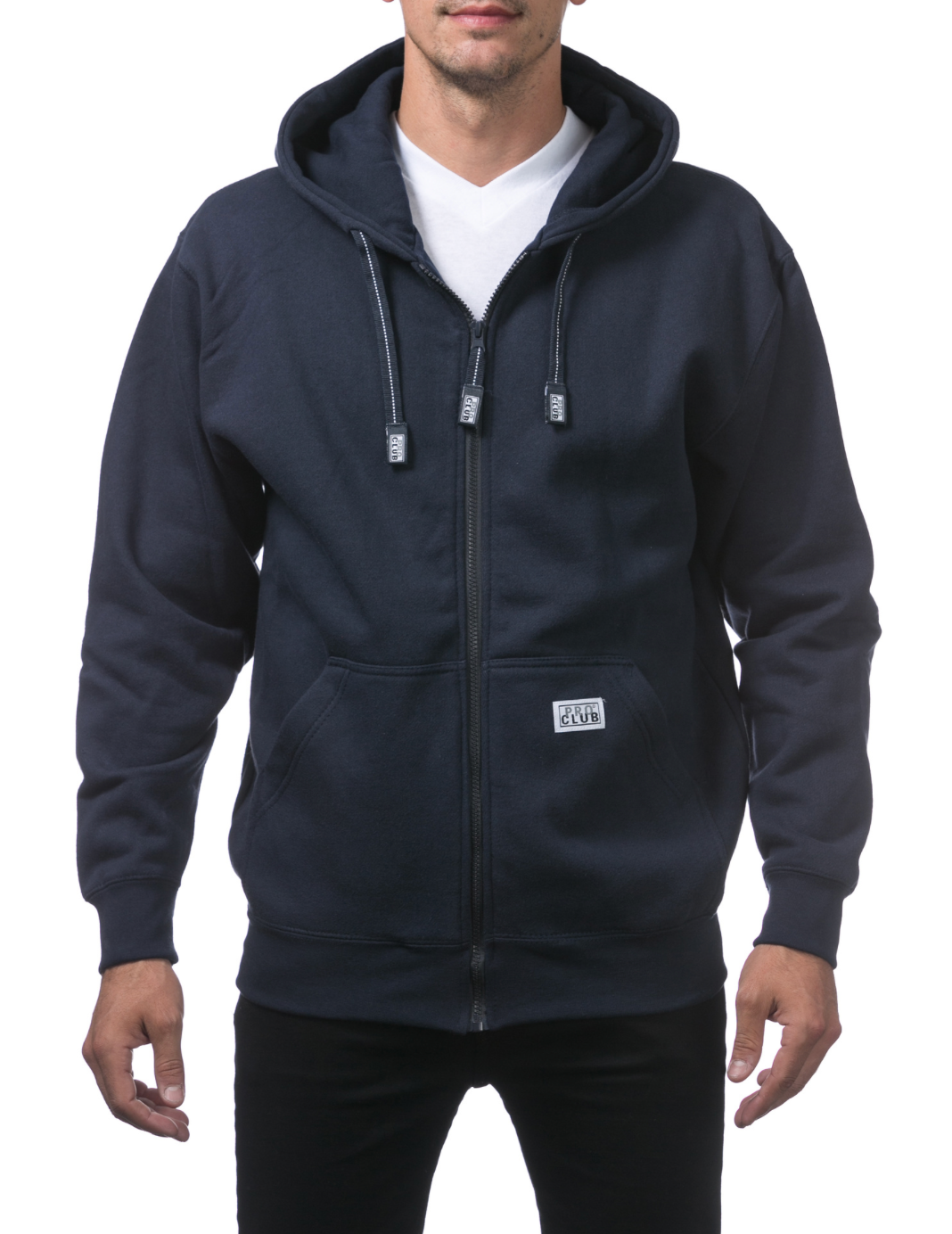 Heavyweight Full Zip Fleece Hoodie