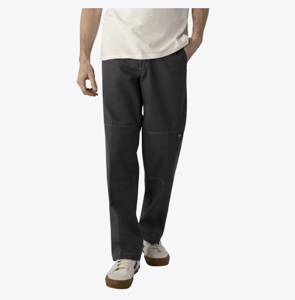 Mens Skateboarding Double Knee Pants