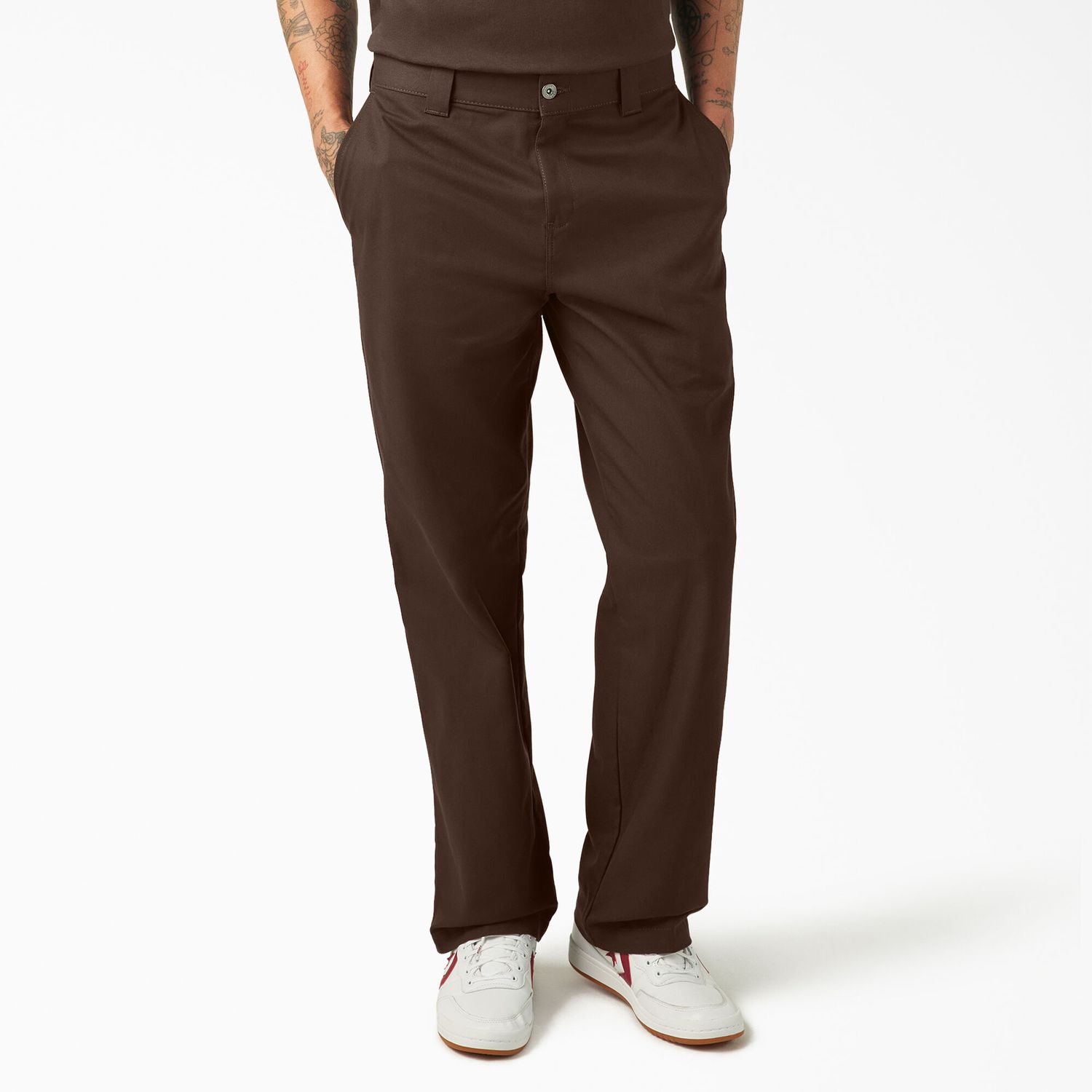 Jamie Foy Loose Straight Twill Pants