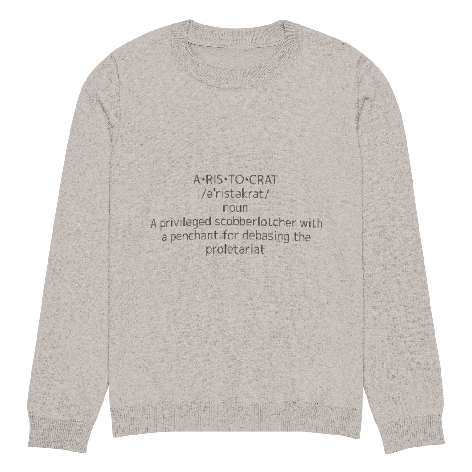 Aristocrat Unisex Knitted Crew Neck Sweater