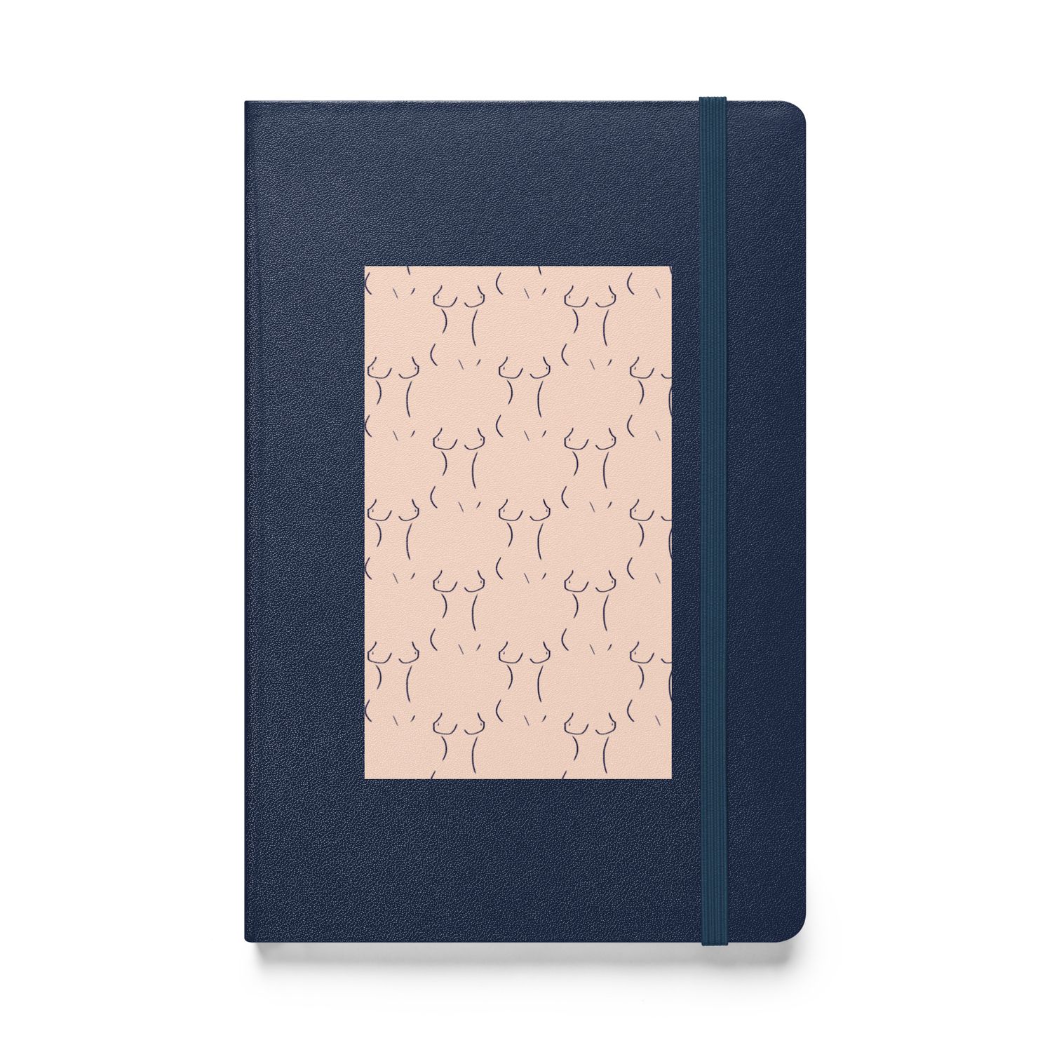 Curvy Nude Hardcover Bound Notebook