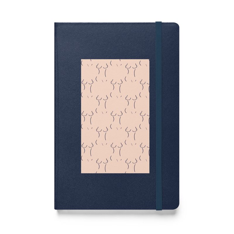 Curvy Nude Hardcover Bound Notebook