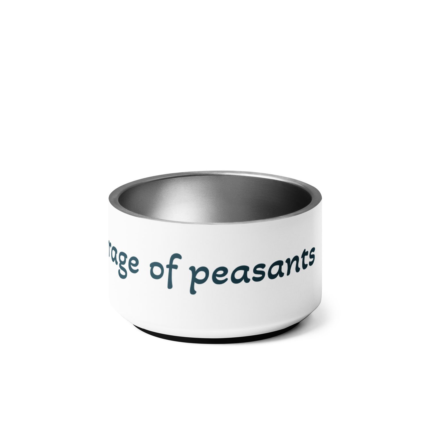 Tap Water, beverage of peasants Pet Bowl