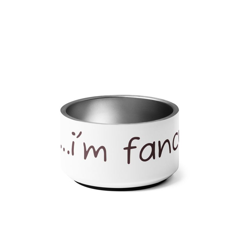 I&#39;m Fancy Pet Bowl