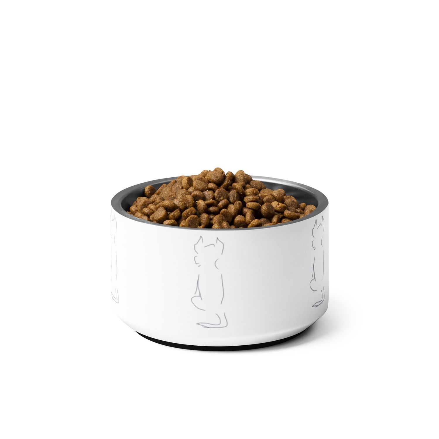 Dog Backside Pet Bowl