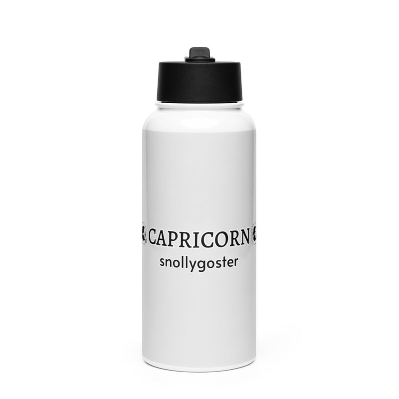 CAPRICORN Snollygoster Stainless Steel Water Bottle With A Straw Lid