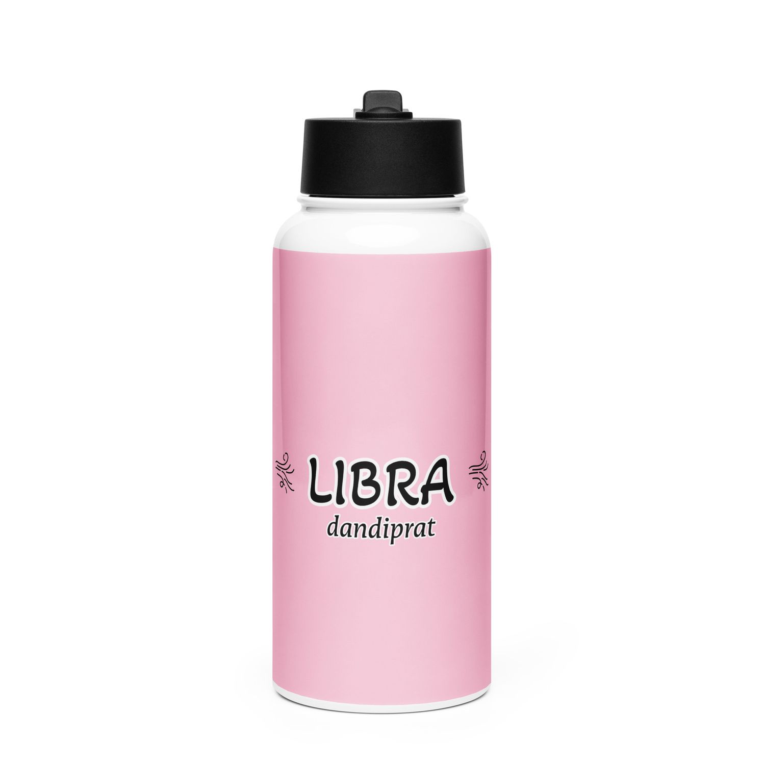 LIBRA Dandiprat Stainless Steel Water Bottle With A Straw Lid