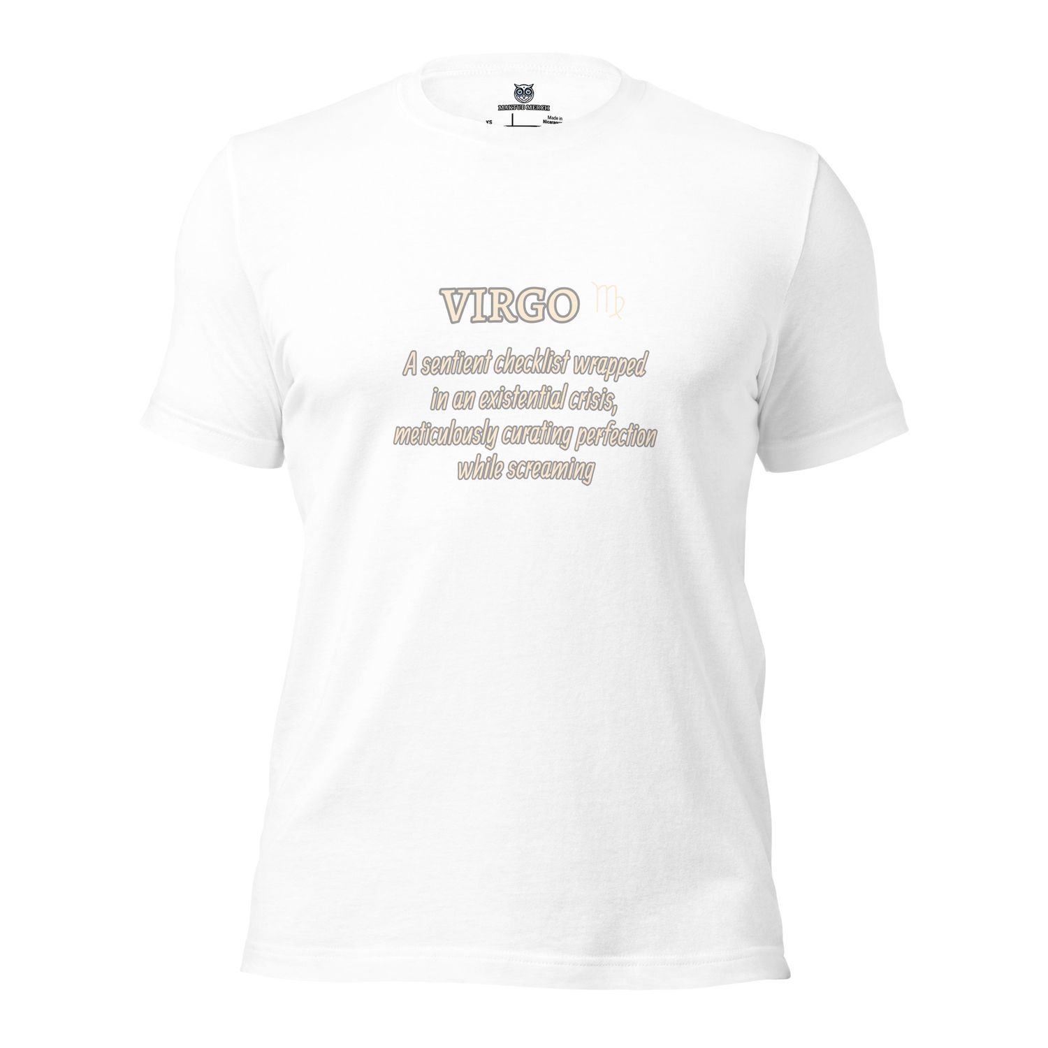 Virgo Screaming Unisex T-Shirt