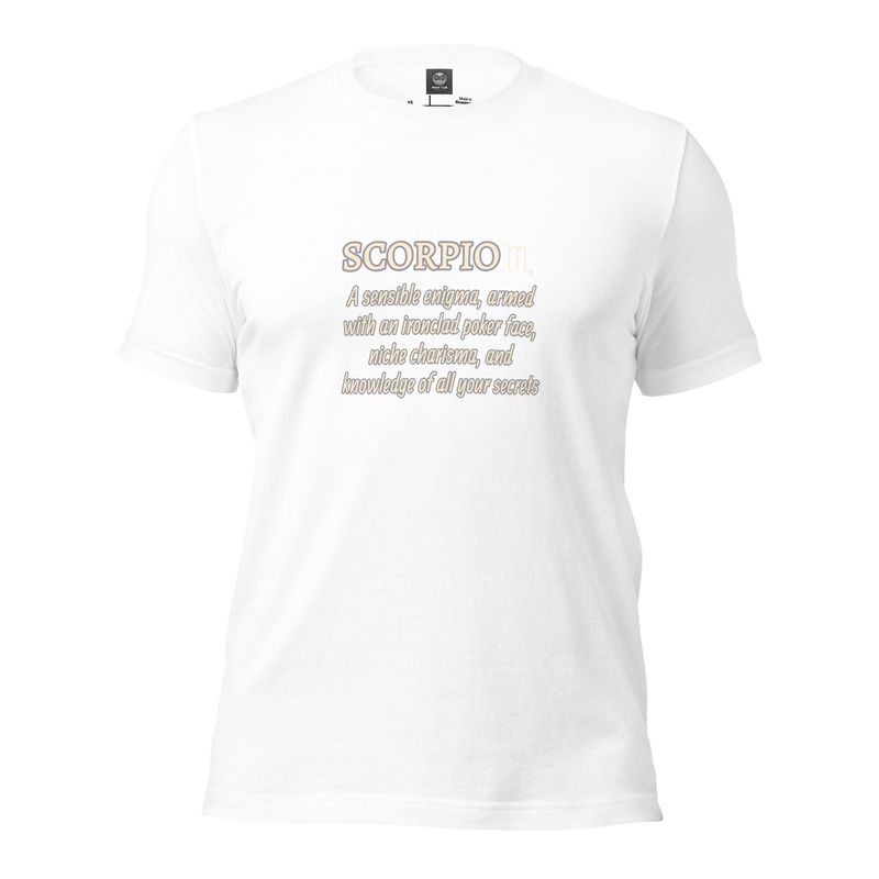 Scorpio Enigma Unisex T-Shirt