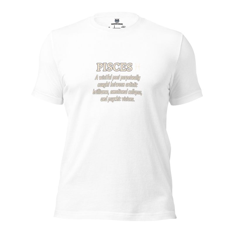 Pisces Poet Unisex T-Shirt